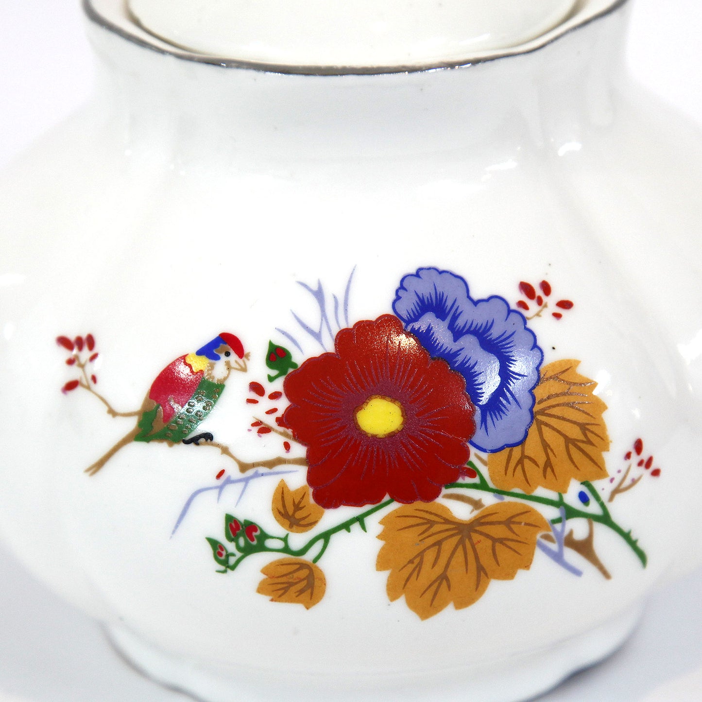 お茶セット(鳥と花)