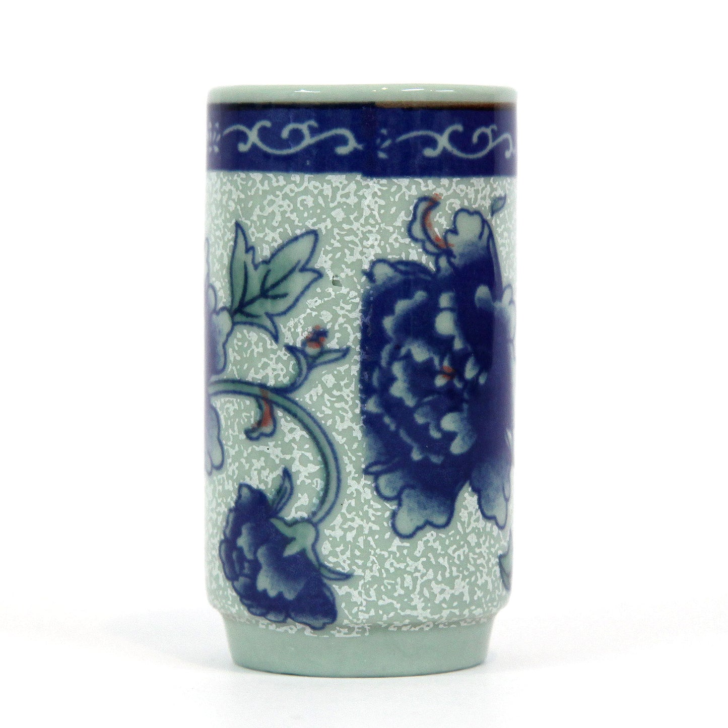 香杯・青い花6個セット
