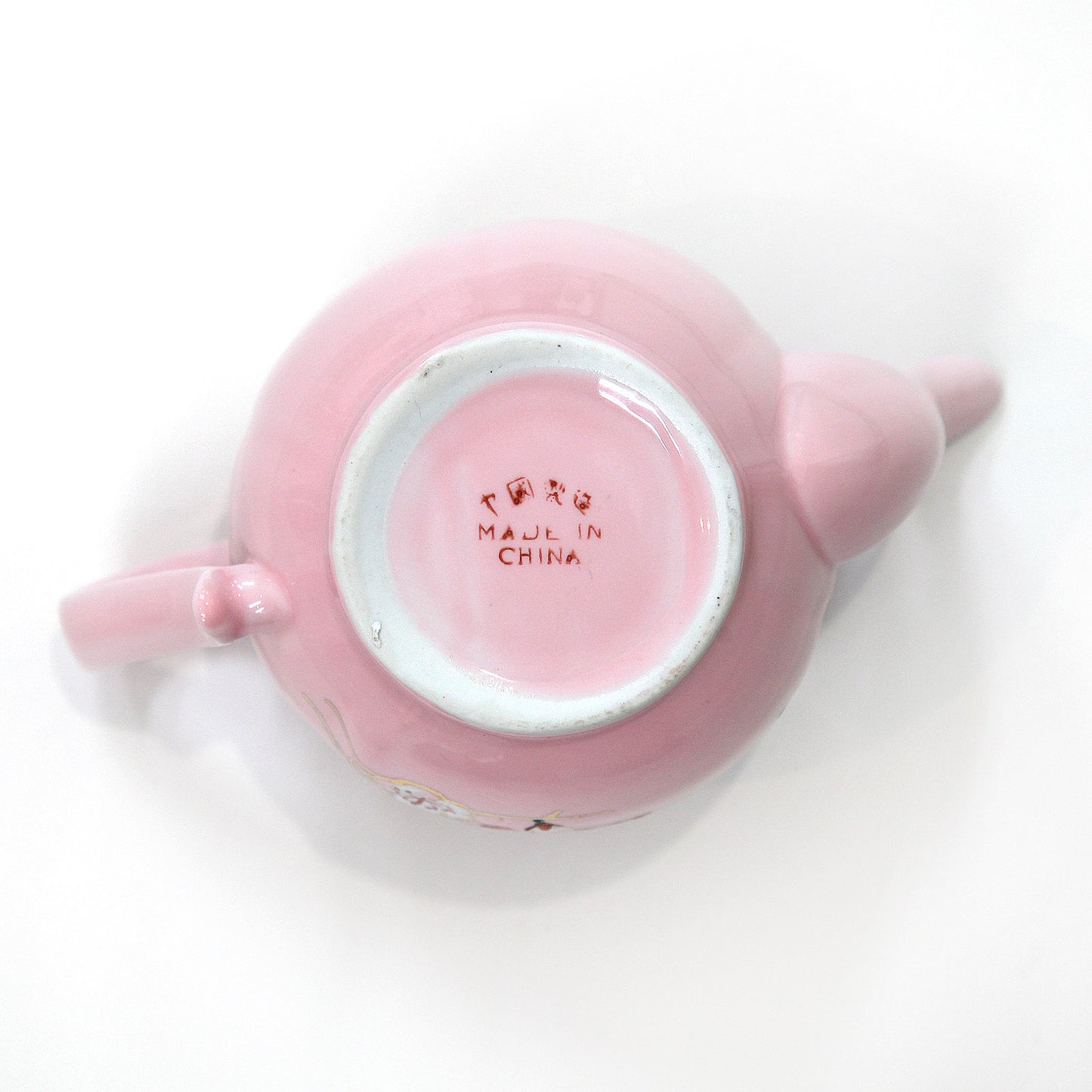 ダブルハピネスお茶セット|皿・茶壺・カップ4個付き