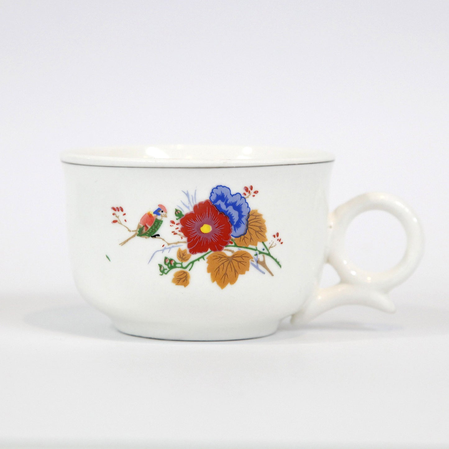 お茶セット(鳥と花)