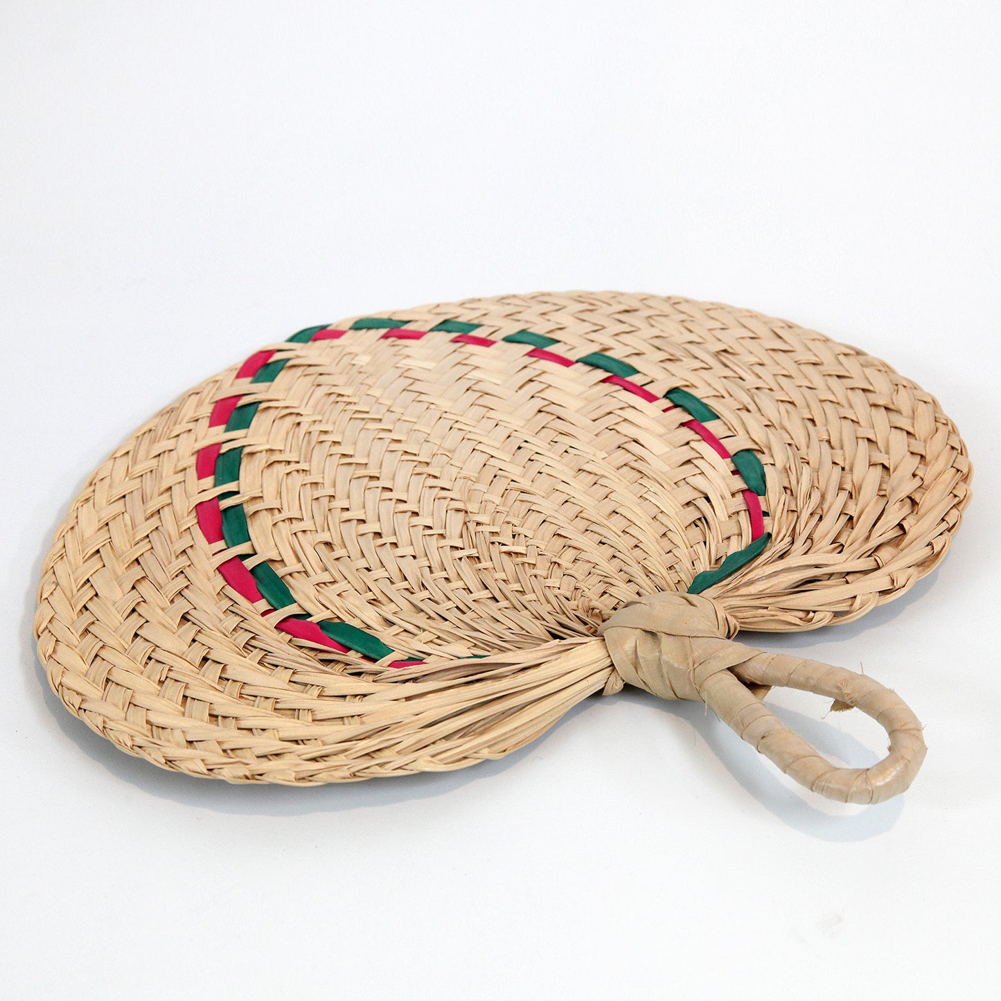 ハンドメイド・籐のうちわ