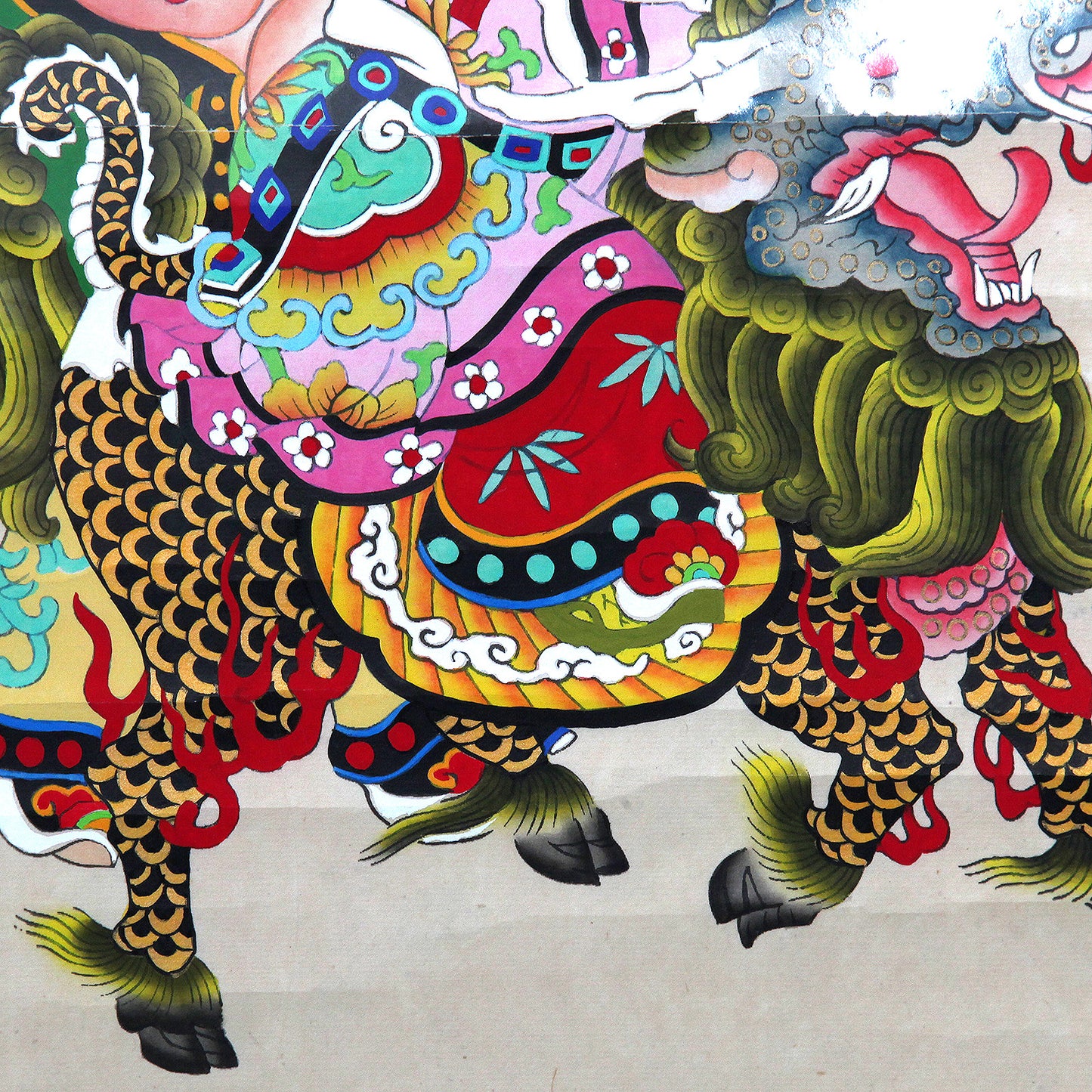 中国年賀絵