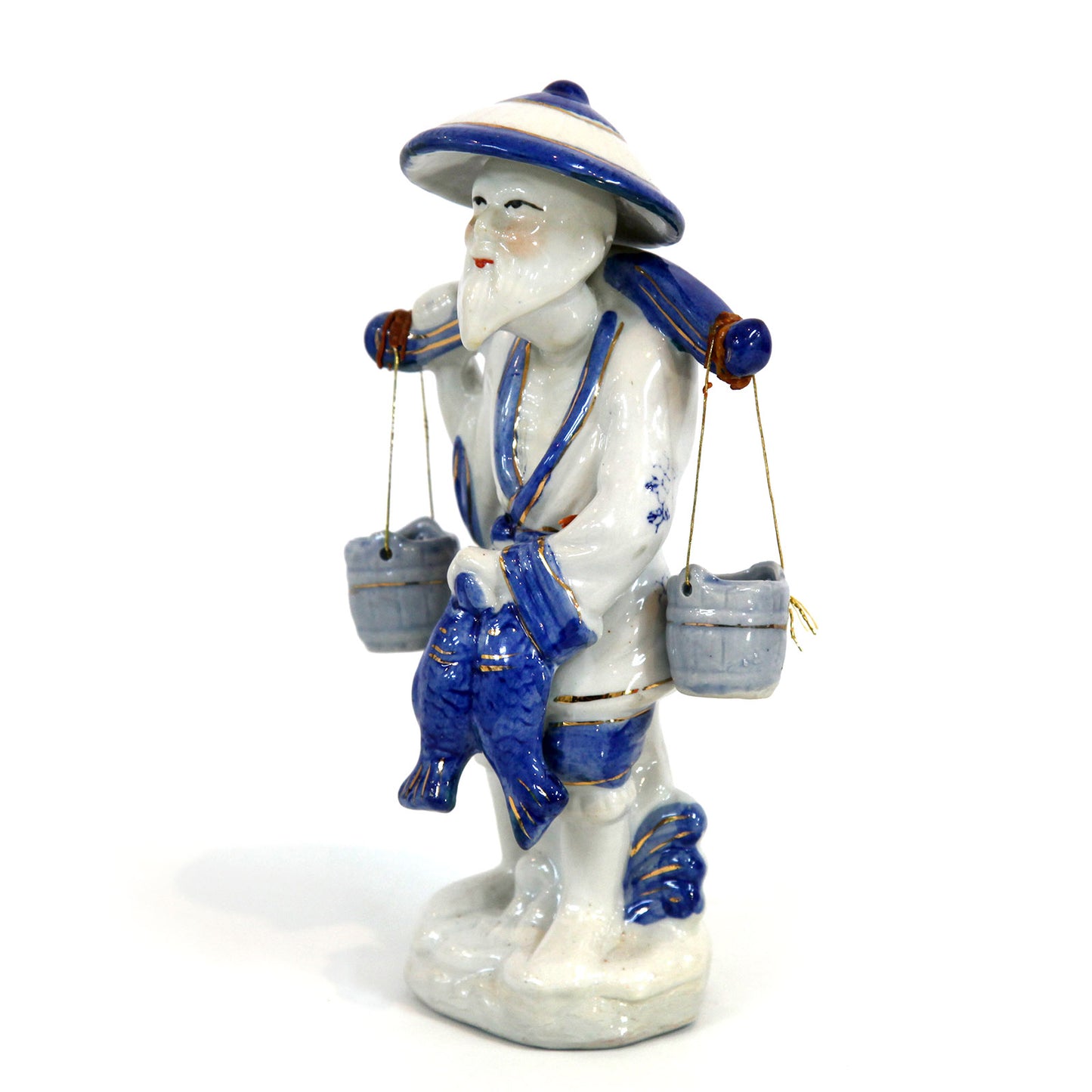 陶器のお人形(仙人水汲み)