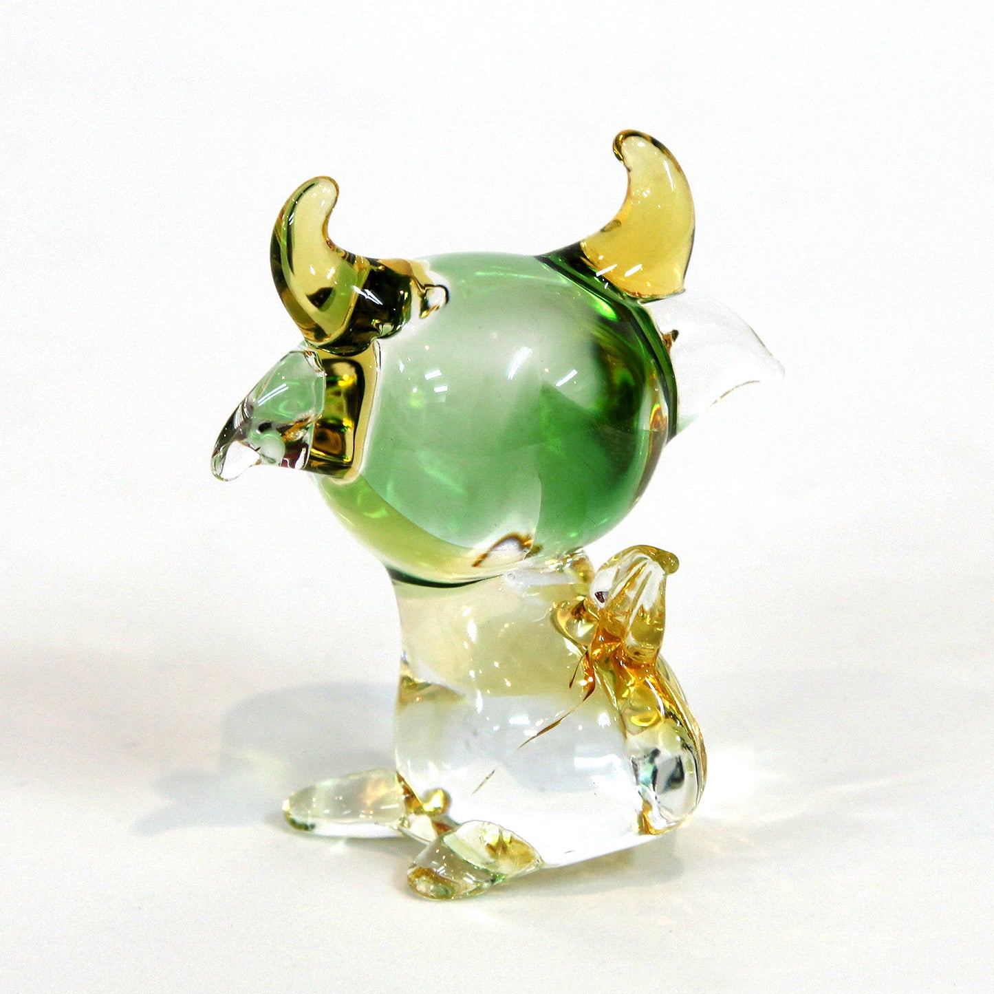 手作りガラス細工・干支 牛