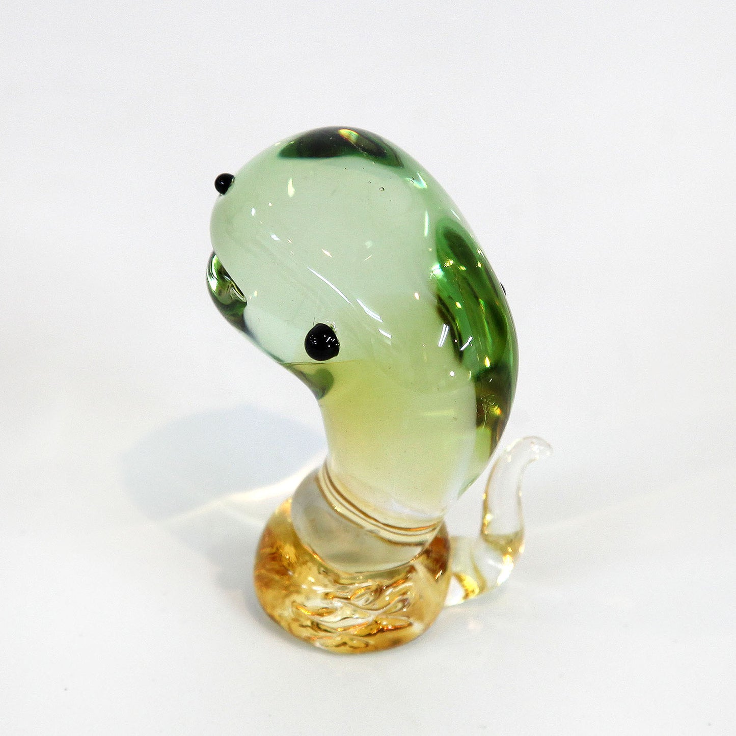 手作りガラス細工・干支 へび