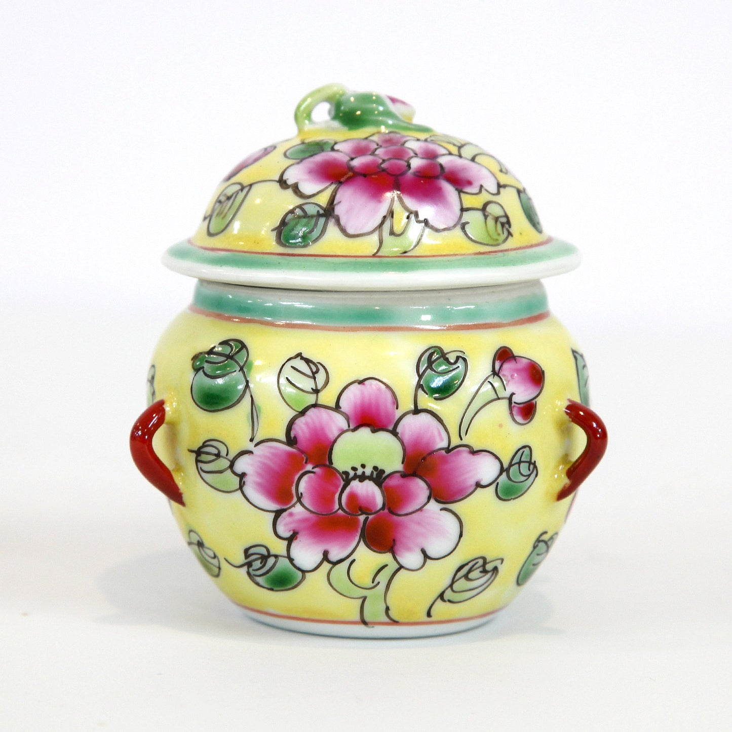 シンガポール・プラナカン雑貨 小物入れ・白