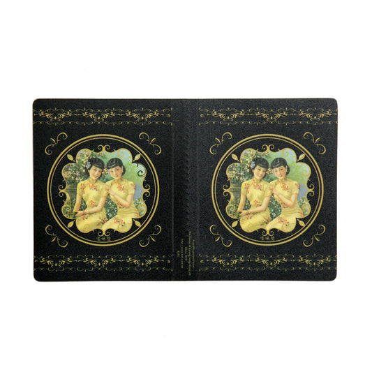 ミニクリアファイル・双子美人