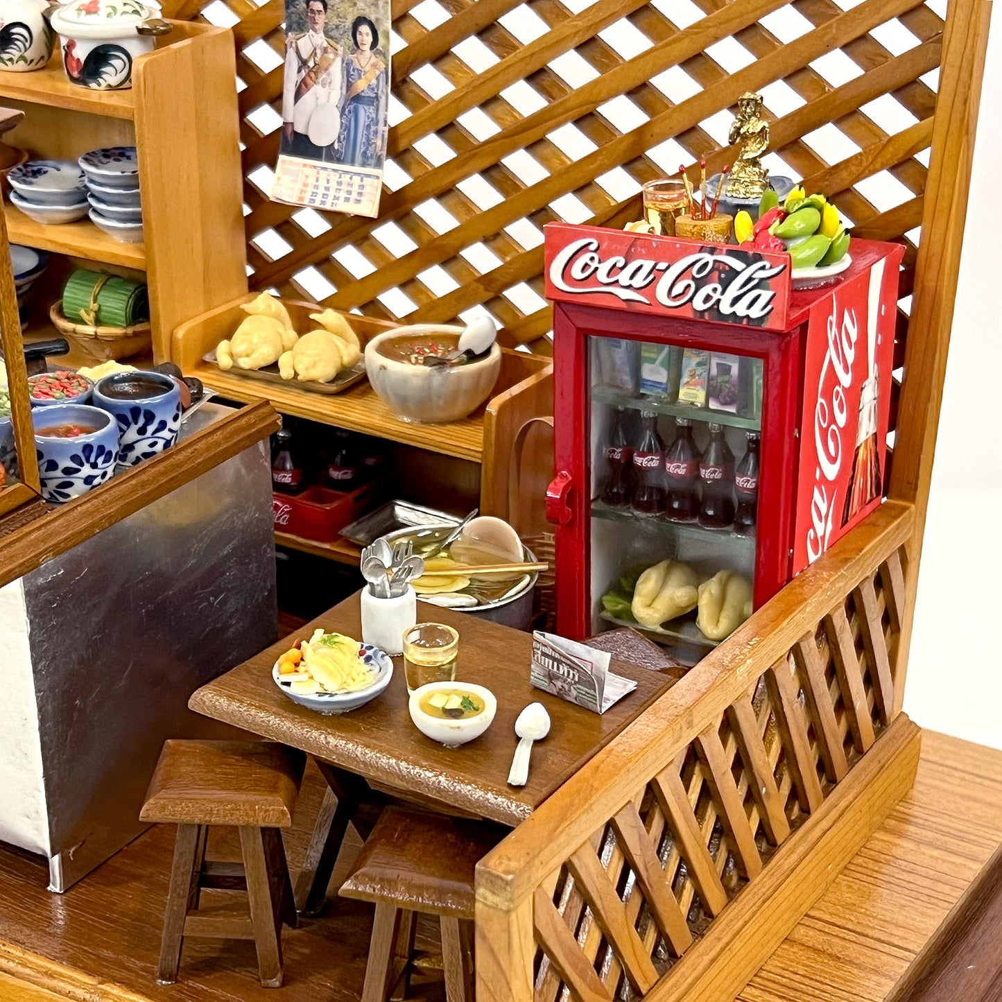 ミニチュア・料理店セット