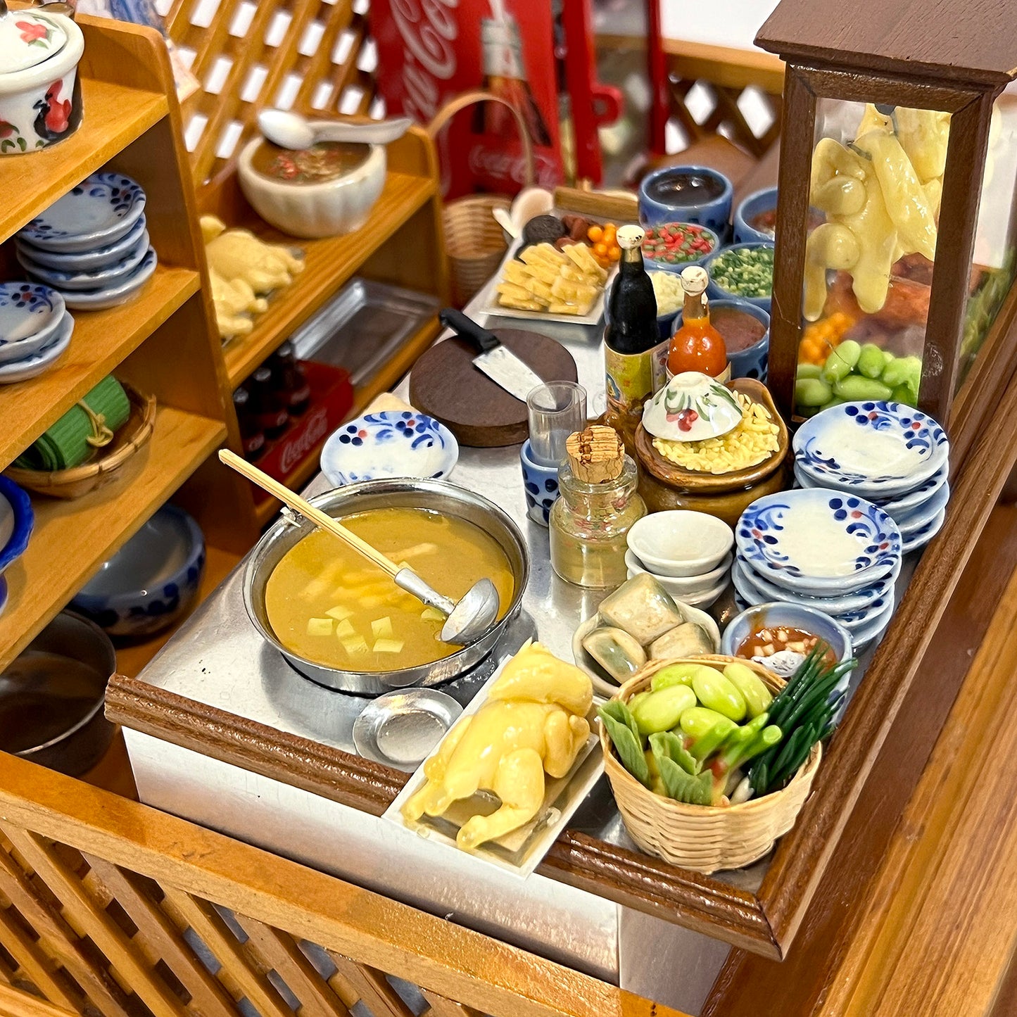 ミニチュア・料理店セット