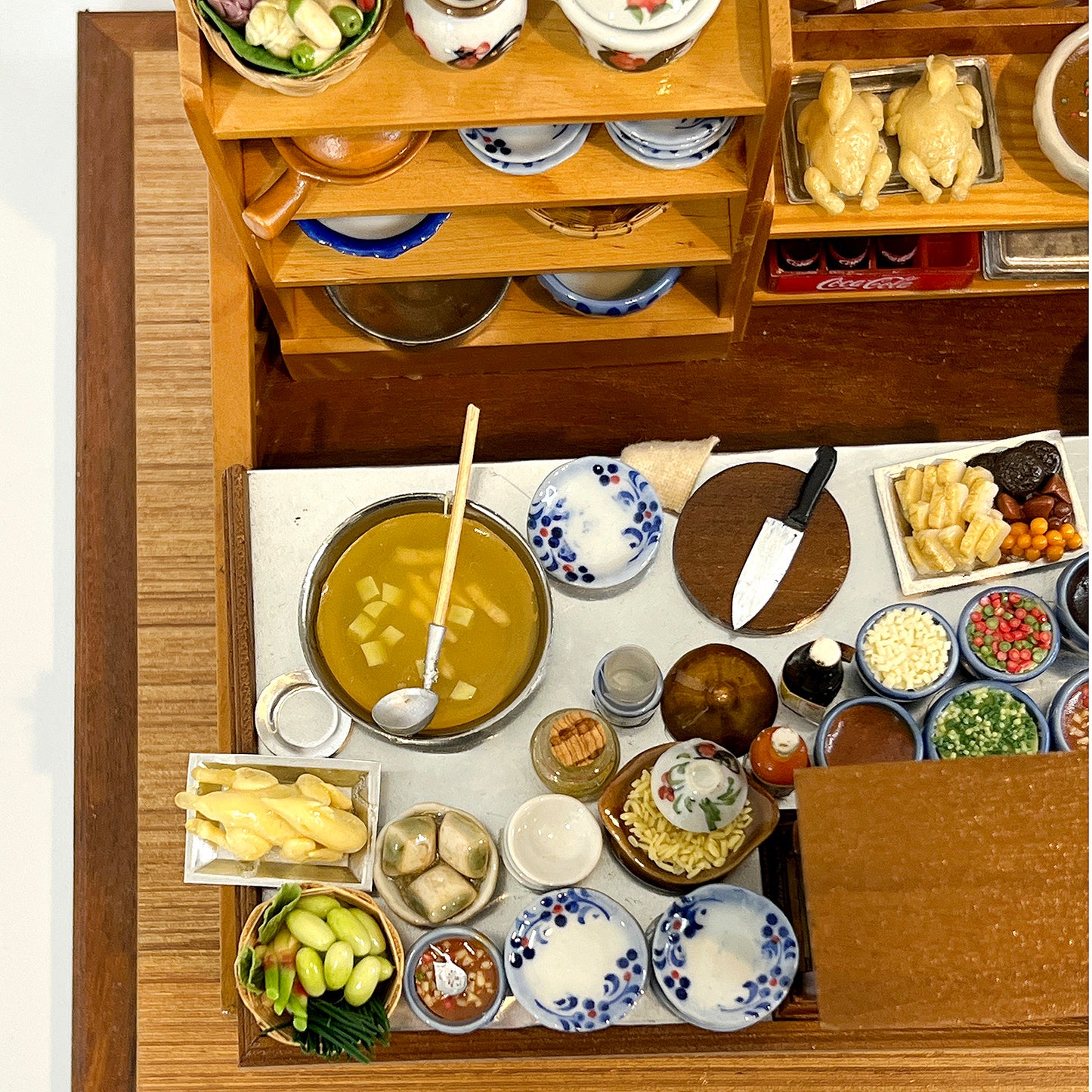 ミニチュア・料理店セット