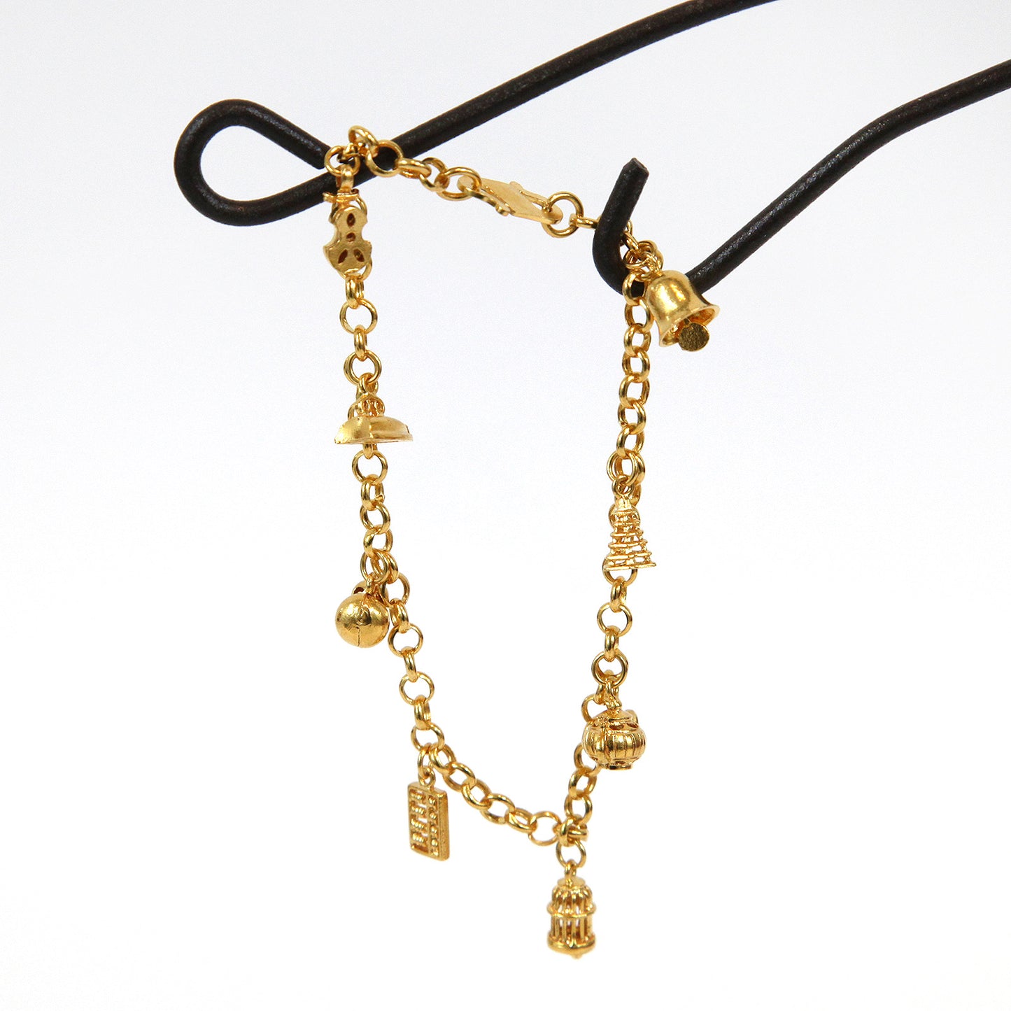 オリエンタルモチーフのブレスレット(24K・ 9.15g)