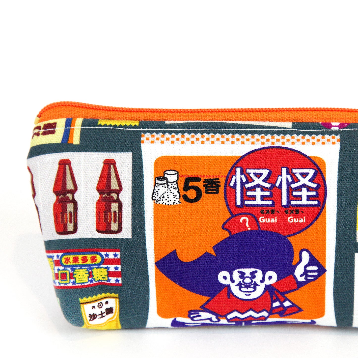 台湾製・ポーチ(駄菓子柄)