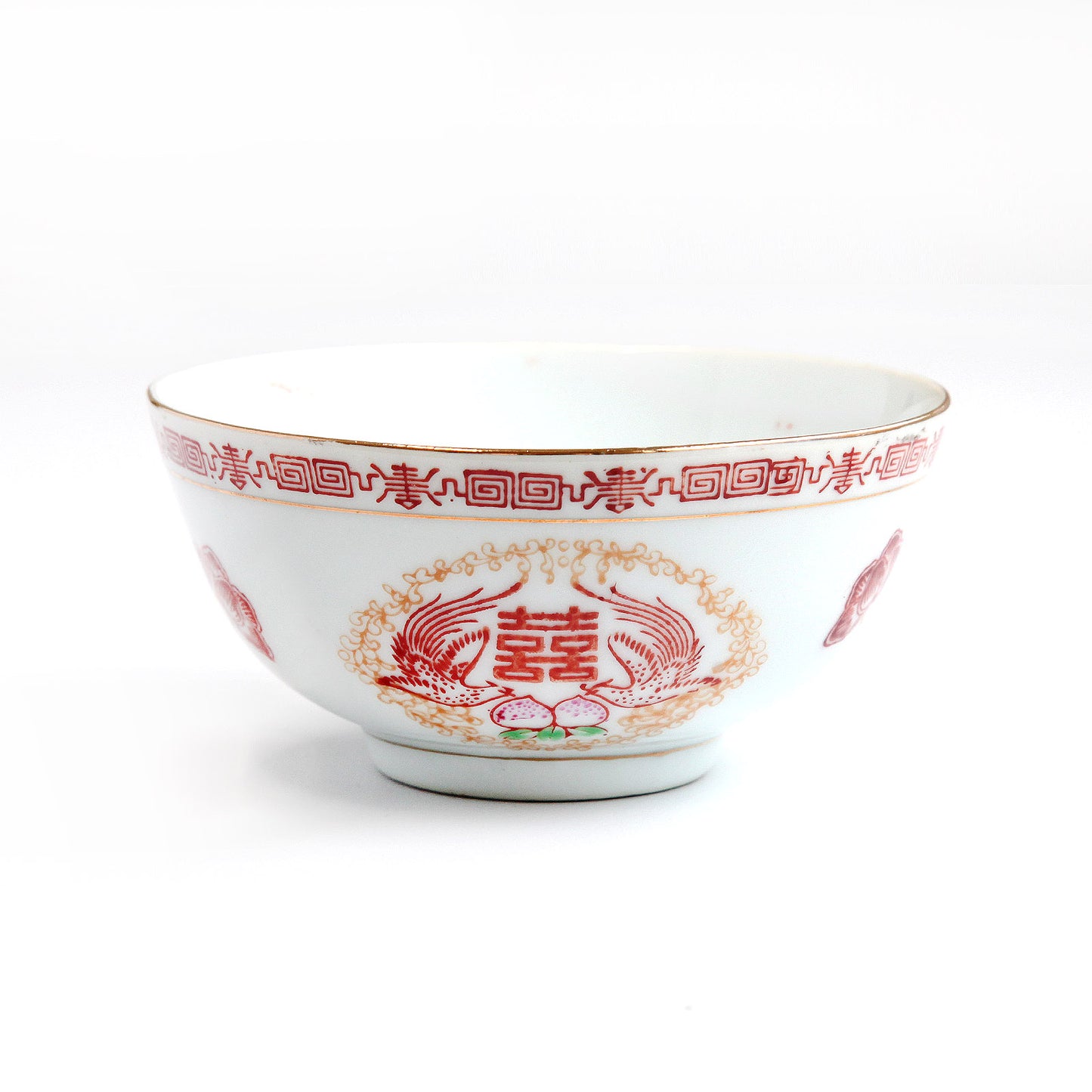茶碗・「囍」ダブルハピネス