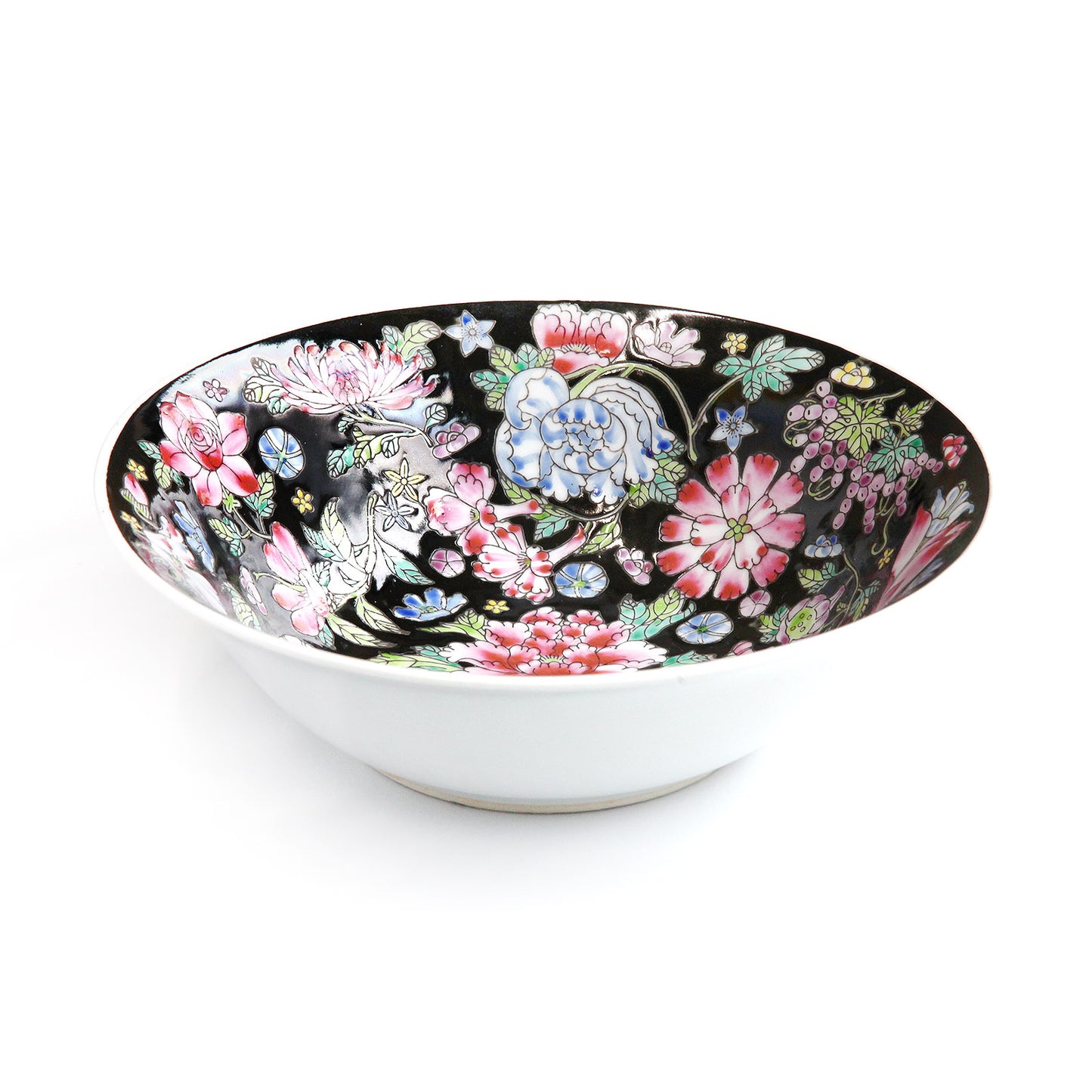 茶碗・牡丹や菊の花柄
