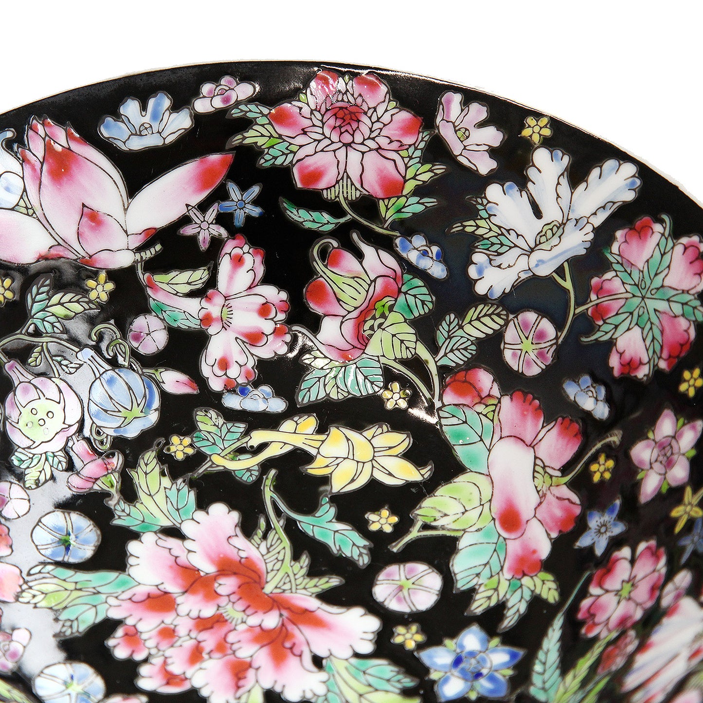 茶碗・牡丹や菊の花柄