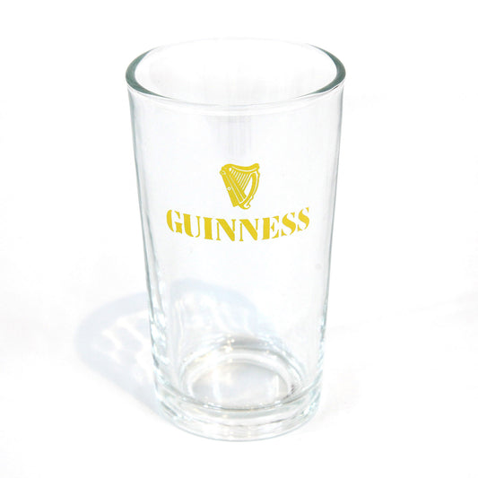 「GUINNESS」ロゴマーク付グラス（イエロー）