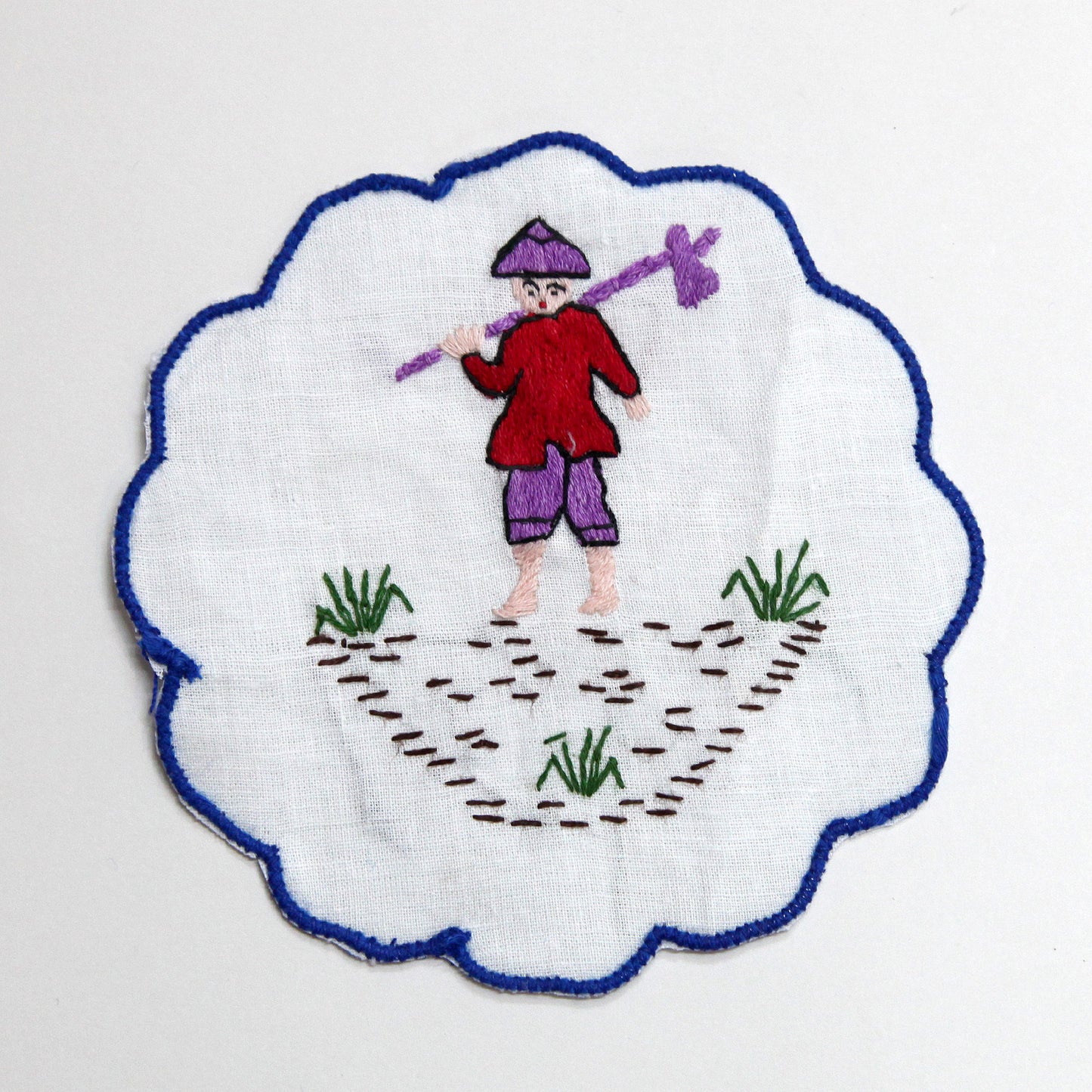 刺繍コースター（6枚セット）