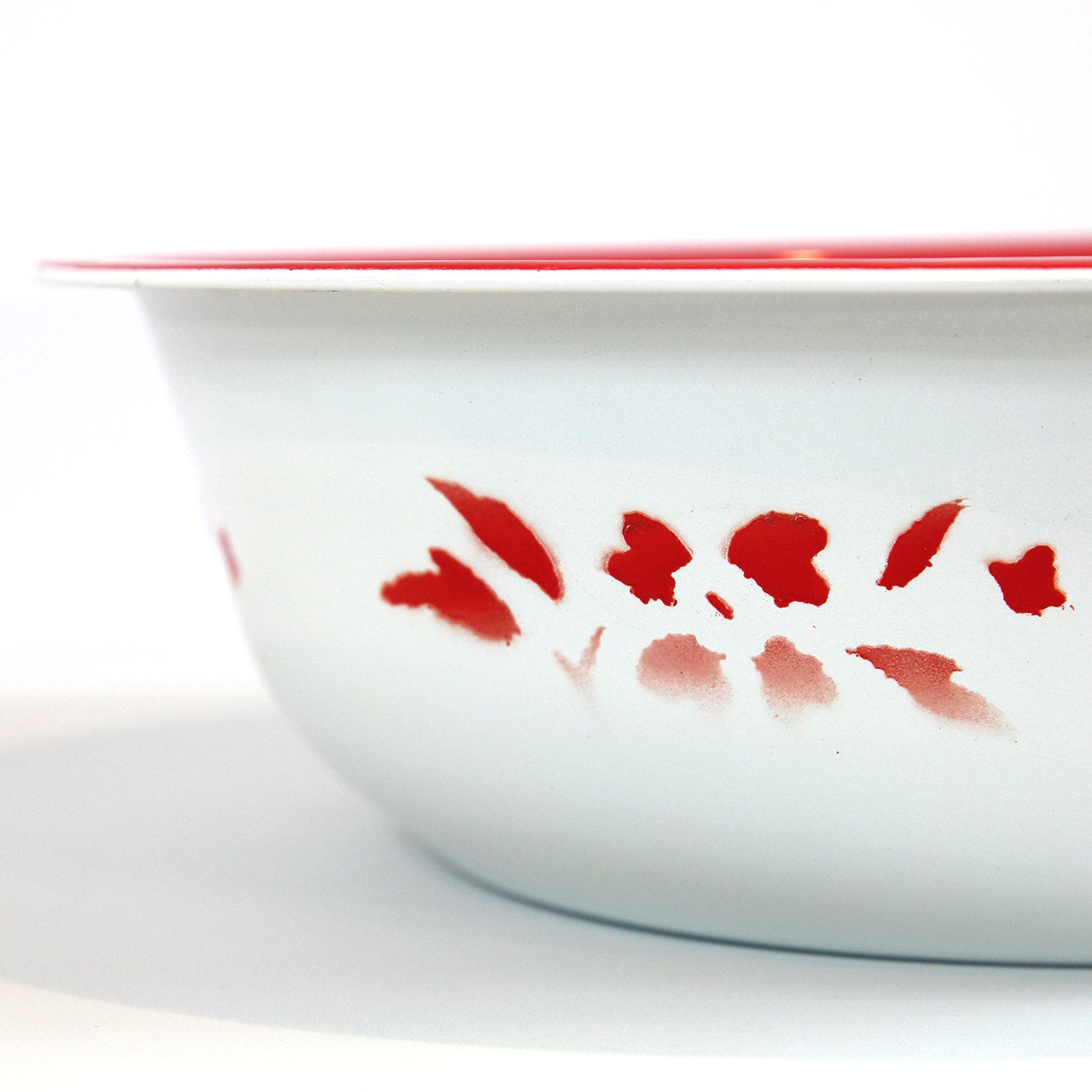 中国陶磁器。５彩。洗面器。 中国陶磁器。5彩。洗面器。