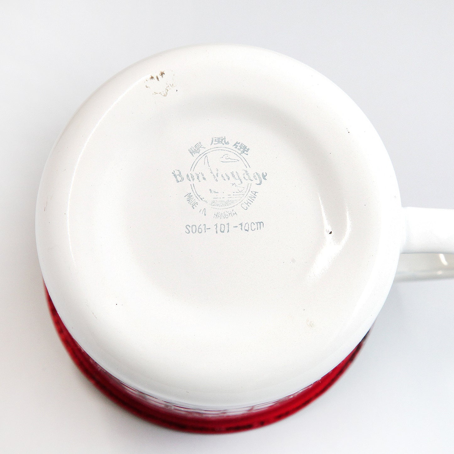 ホーローマグカップ ・ダブルハピネス