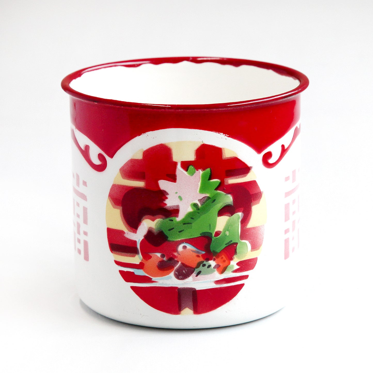 ホーローマグカップ ・ダブルハピネス