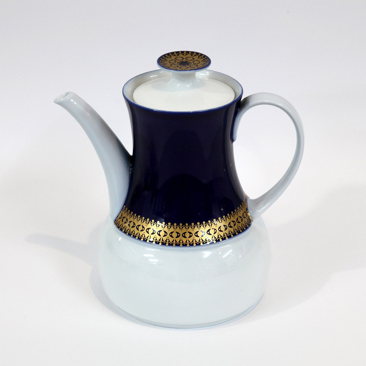 Vintage Thomas社・Cobalt Gold Coffer/Tea Set 4点【ヴィンテージ】