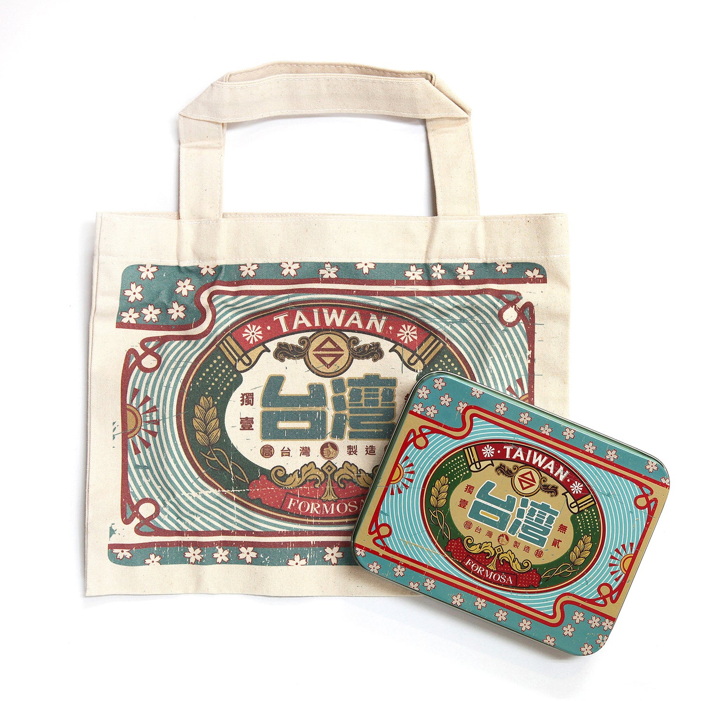 台湾製・レトロなエコバック